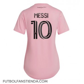 Inter Miami Lionel Messi #10 Primera Equipación Mujer 2023-24 Manga Corta
